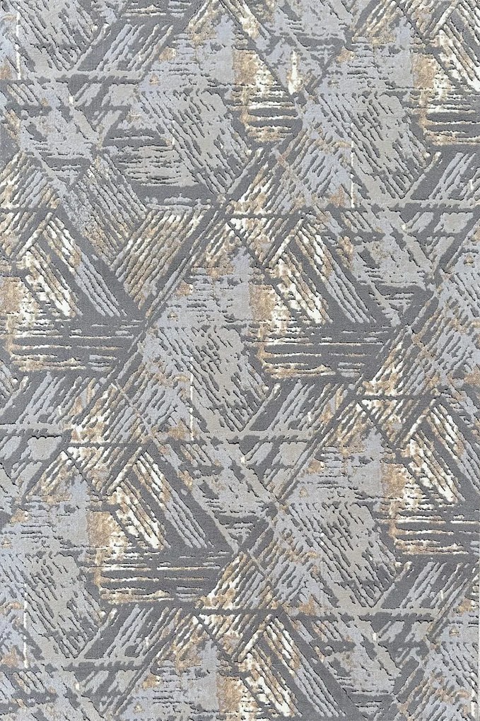 Dywan nowoczesny Rio szaro-beżowy 160 cm x 220 cm