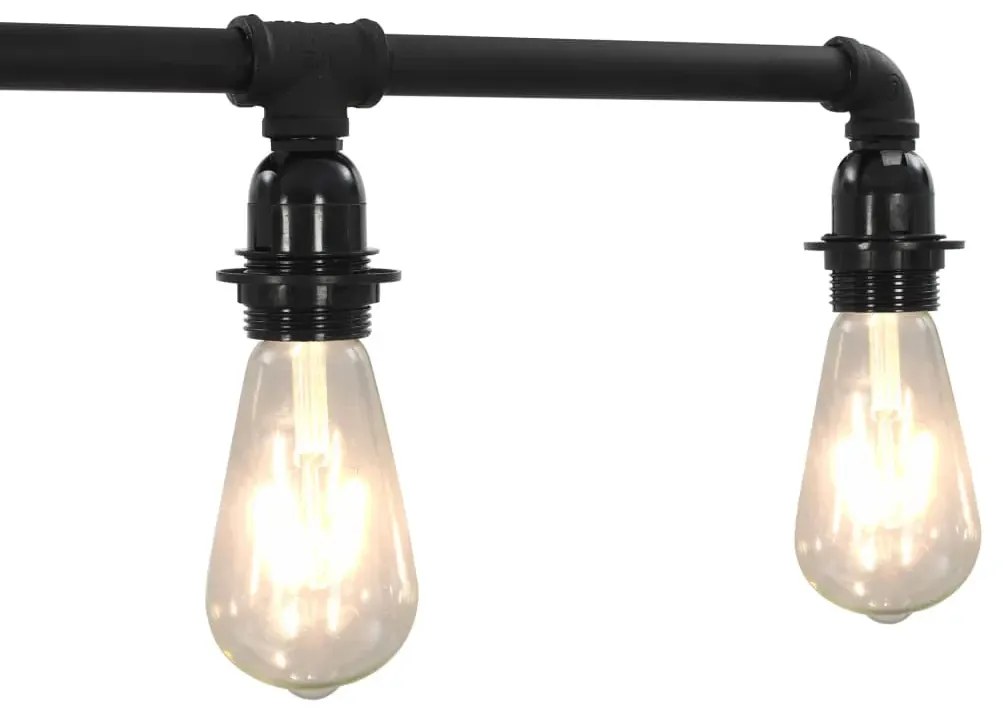 Czarna lampa sufitowa industrialna - 23X EX176 R9-Z59
