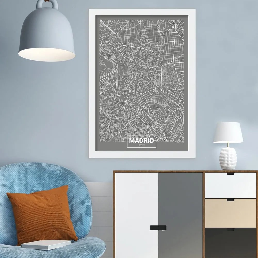 Obraz 40x55 cm Madrid – Wallity