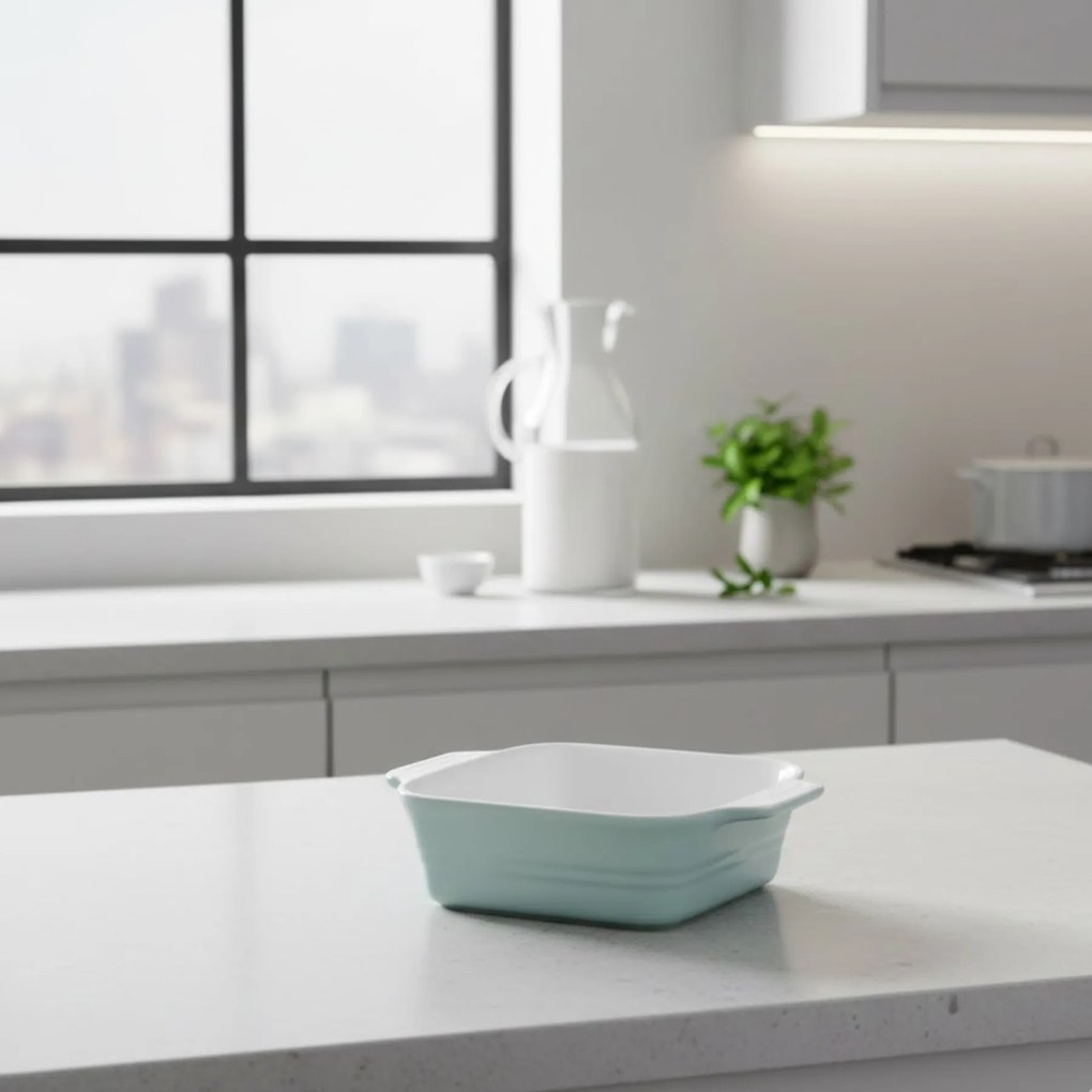 Naczynie ceramiczne do zapiekania, 17 x 13 cm