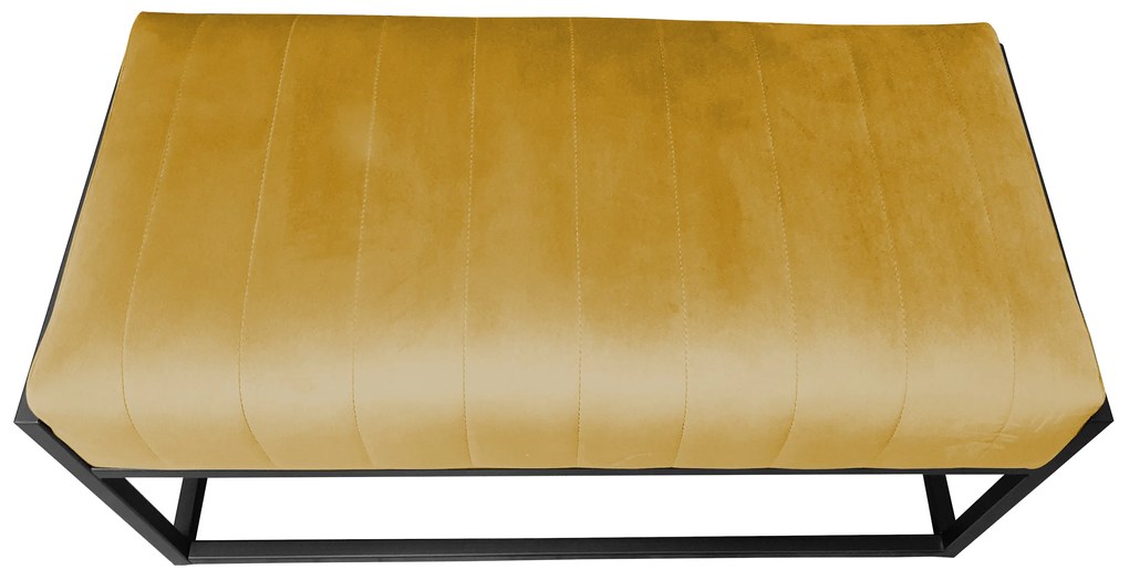 Ławka KAYA LOFT MG15 pufa podnóżek metal