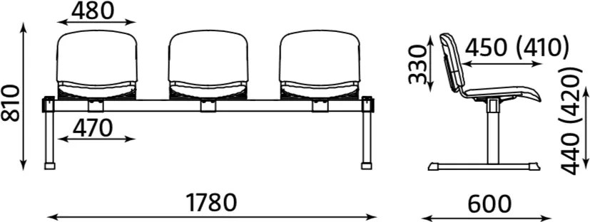 Ławka Iso 3