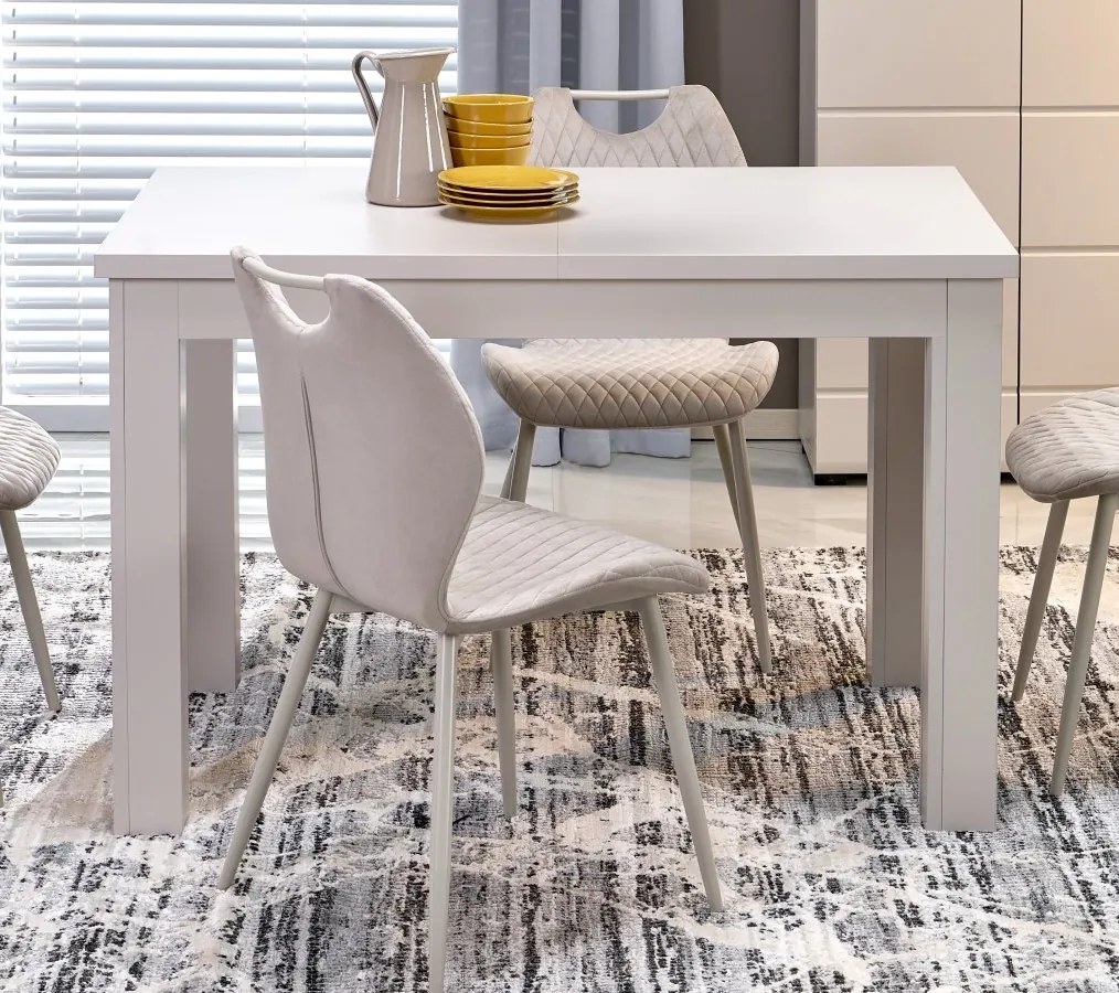 Rozkładany stół w kolorze kaszmir do jadalni Gizmo Halmar