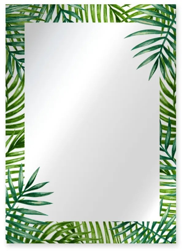 Lustro wiszące Surdic Espejo Decorado Monstera, 50x70 cm