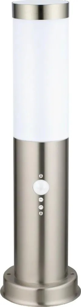 Brilagi - Lampa zewnętrzna z czujnikiem 1xE27/15W/230V 40 cm IP44 matowy chrom