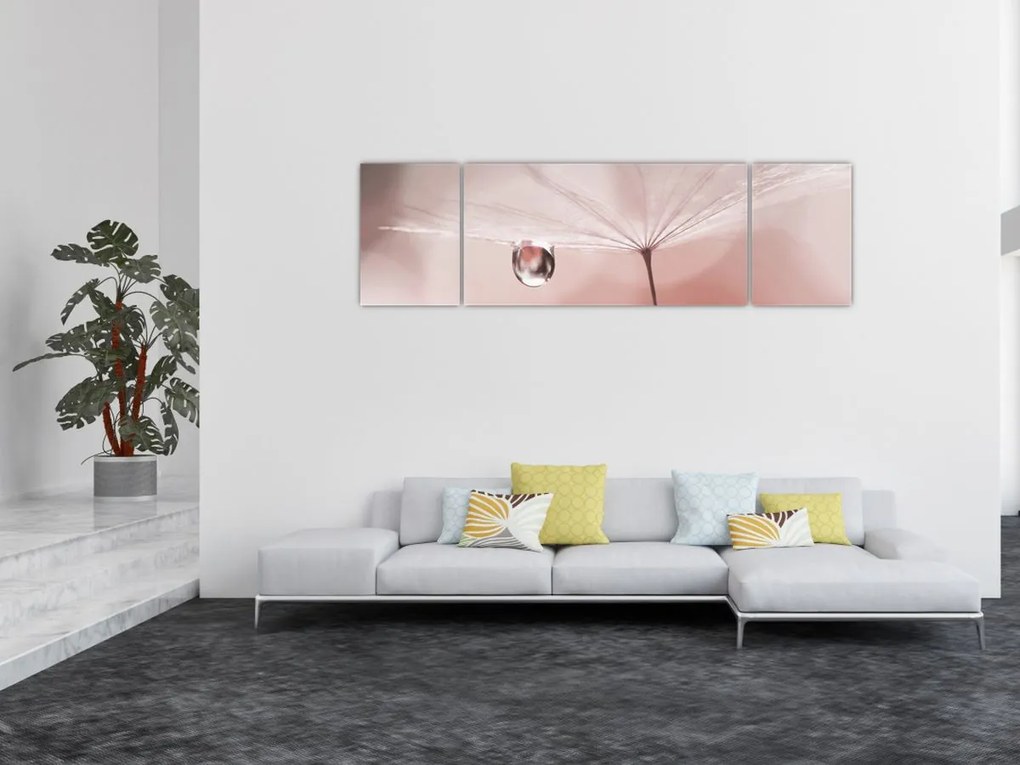 Obraz - Kropla rosy (170x50 cm)