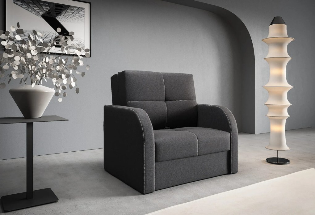 Fotel jednoosobowy Amerykanka Togo rozkładany z funkcją spania