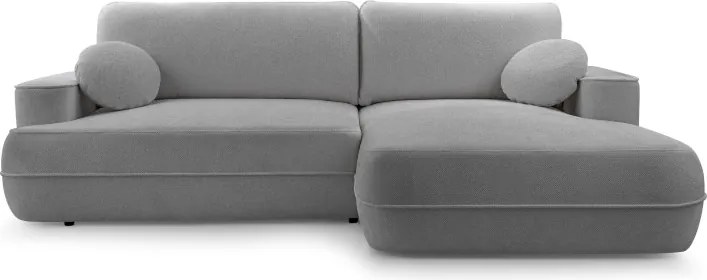 Narożnik FUEGO wolnostojący układ L strona Prawa z funkcją spania w tkaninie Bubble 06