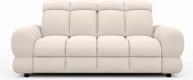 Nowoczesna sofa TOLLO 2 osobowa z elektryczną regulacją głębokości siedziska oraz z regulacją zagłówka x2 tkanina SALVADOR 01 WE