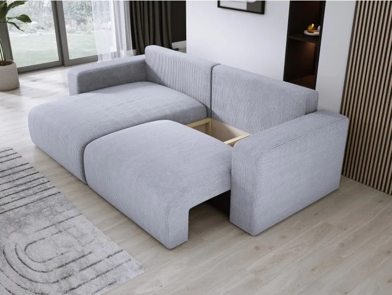 Narożnik wolnostojący CARL Lewy w tkaninie POSO 110