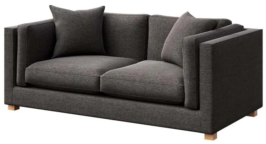 Antracytowa sofa 195 cm Pomo – Ame Yens