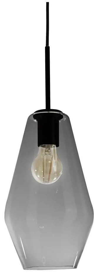 Czarna lampa wisząca SULION Lily, wys. 120 cm