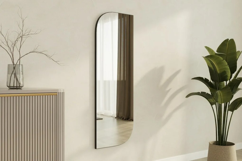 Lustro Arni Black 40 x 120 cm