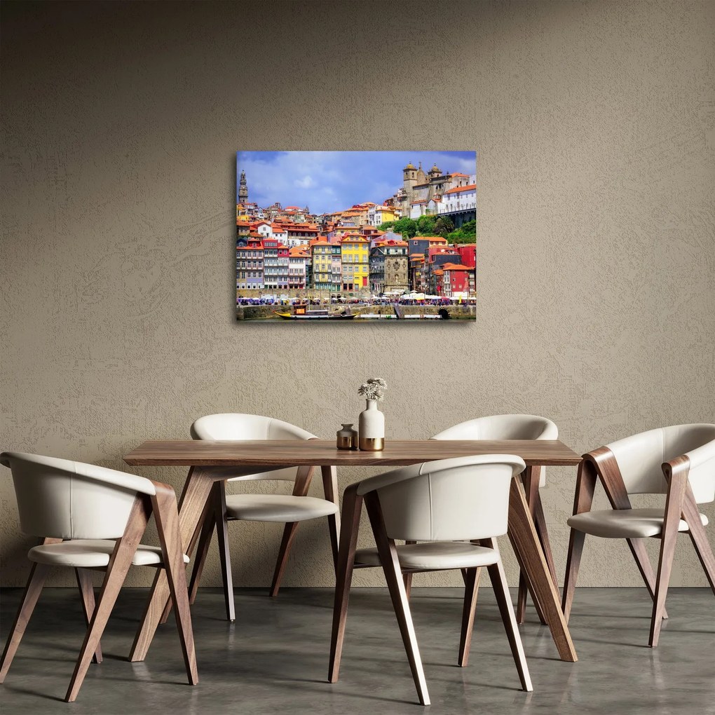 Obraz - Ribeira, Portugalia (70x50 cm)