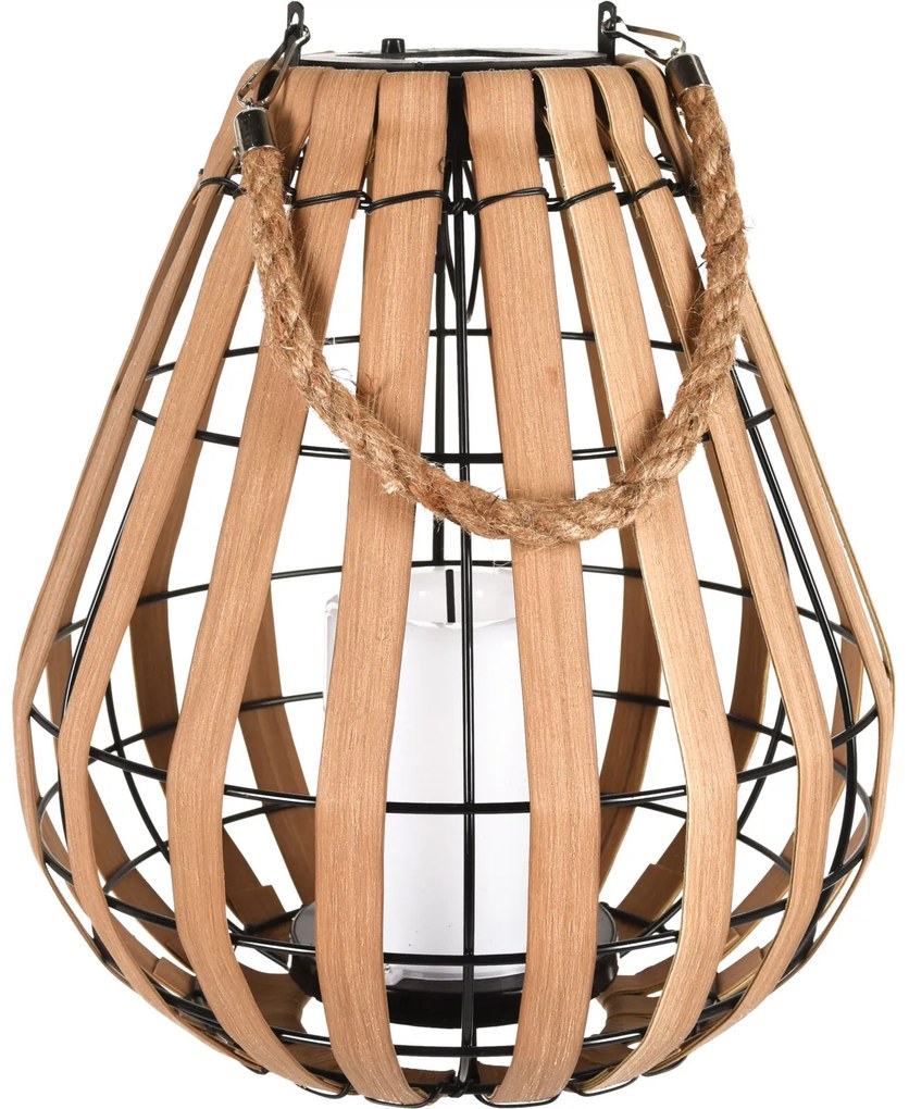 Lampion solarny, LED, 30 cm