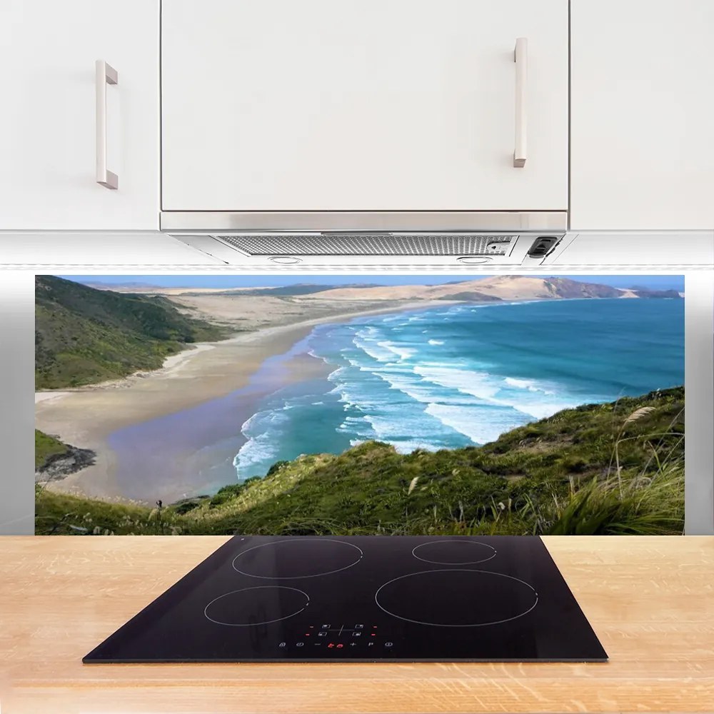 Panel Szklany Spokój Nadmorskiej Plaży