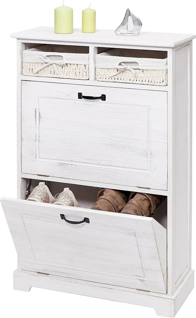 Wywrotka do butów MCW-H19,  biały