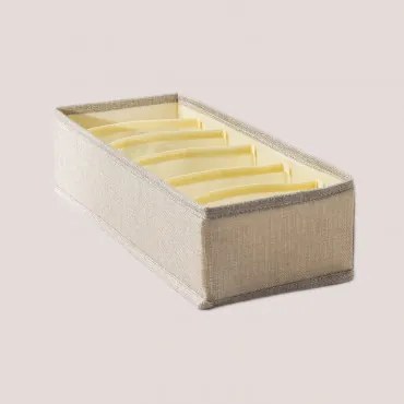 Organizer Tekstylny 35x15 Cm Minsk Beige - Sklum