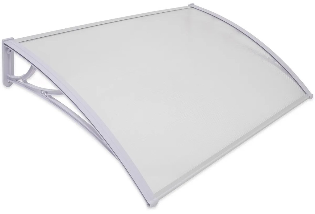 Aldotrade Daszek nad drzwiami 150 x 100 cmniepodzielony La grada, przezroczysty