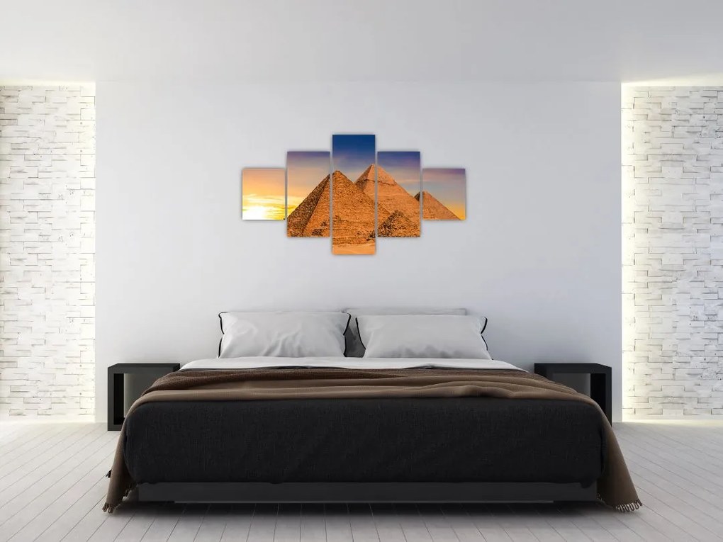Obraz - piramidy egipskie (125x70 cm)