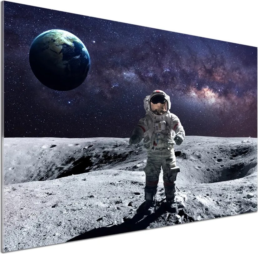 Panel dekor szkło Astronauta
