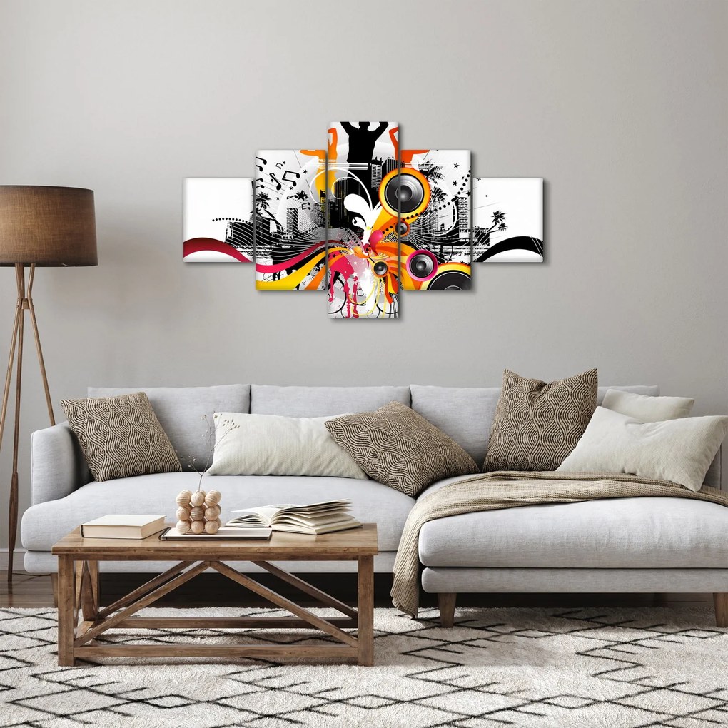 Obraz - Muzyka (125x70 cm)