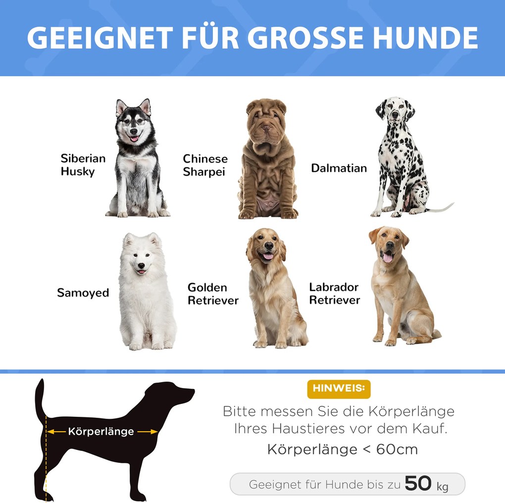 PawHut Sofa dla psa Łóżko dla zwierząt 122x92x23cm Legowisko dla psa Kolor kawowy i czarny | Aosom PL