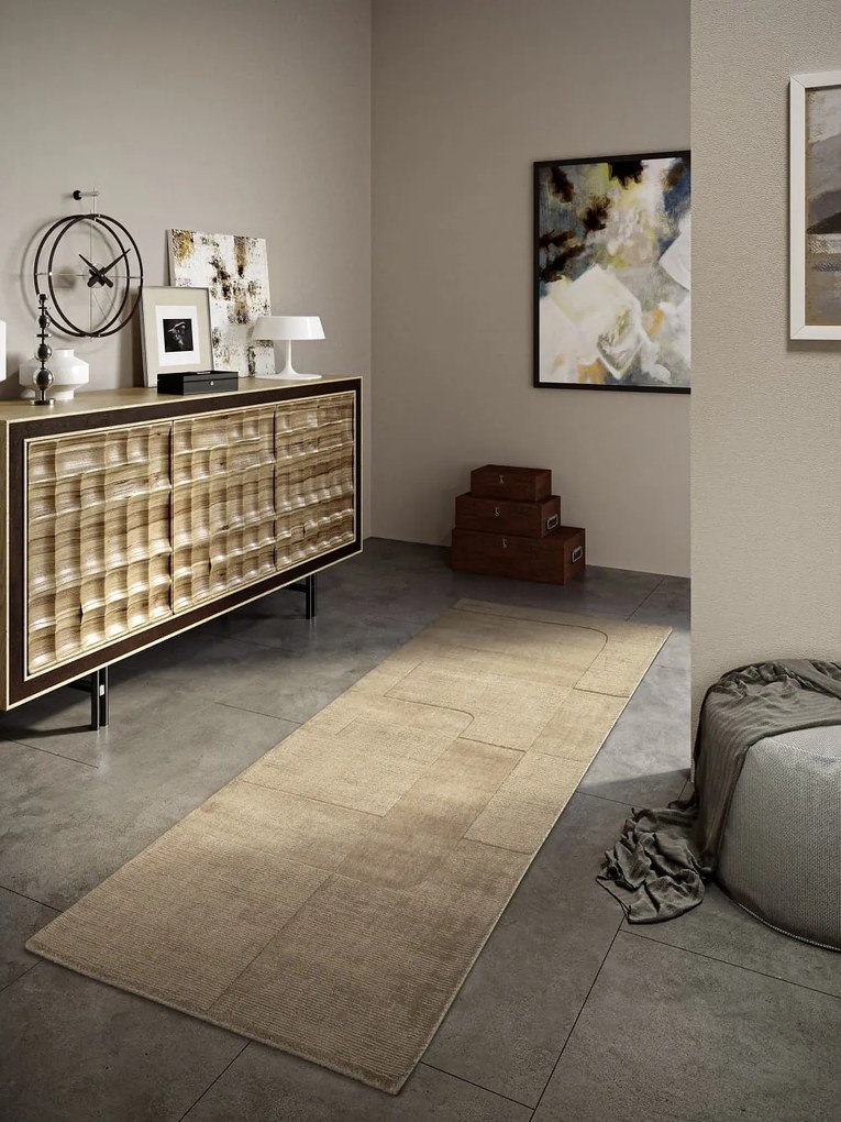 Dywan wełniany Villeroy &amp; Boch Charlotte beżowy 80 cm x 250 cm