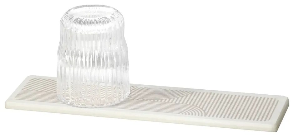 Beżowa podkładka do naczyń okrzemkowa (z diatomitu) 30x8 cm Damon – Wenko