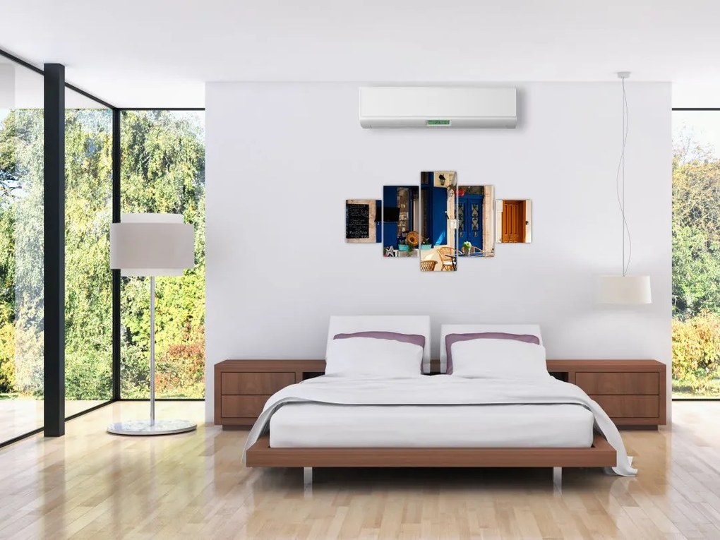 Obraz - Greckie posiedzenie (125x70 cm)