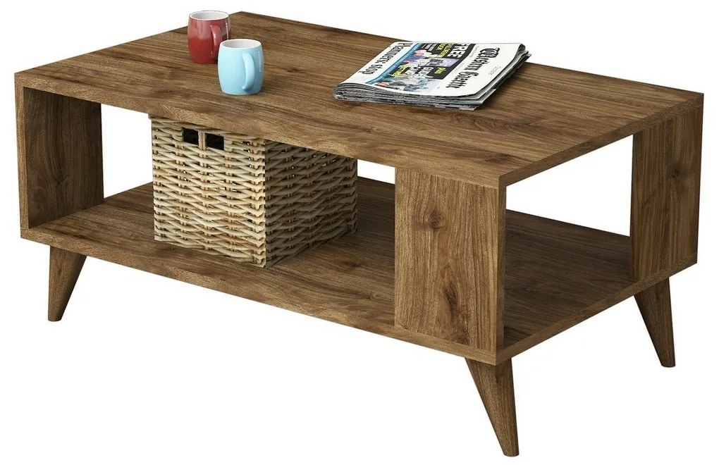 Stolik konferencyjny City Walnut