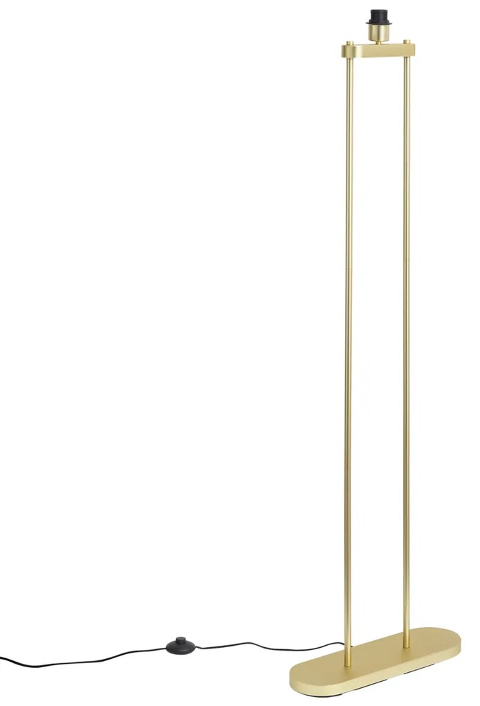 Nowoczesna lampa podłogowa mosiądz - Thijmen