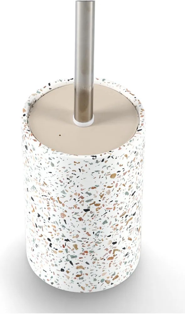 Szczotka WC z cementowym pojemnikiem TERRAZZO, Ø 10,3 cm