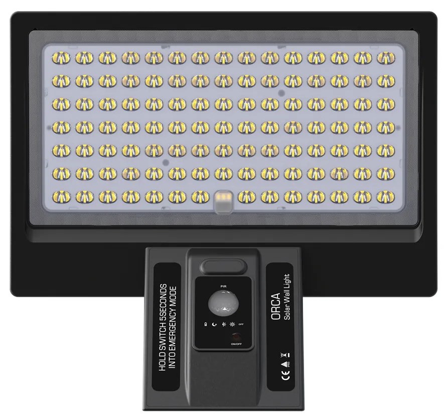 Naświetlacz Solarny Milo 8W 1000lm 4000K, lampa solarna