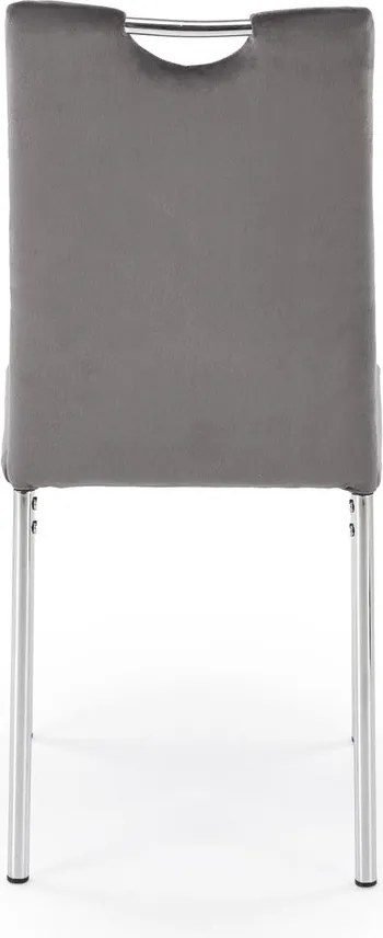 Pikowane krzesło z rączką do przenoszenia K578 Halmar