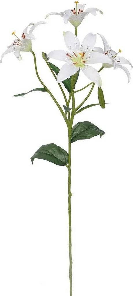 Sztuczna lilia biały, 60 cm