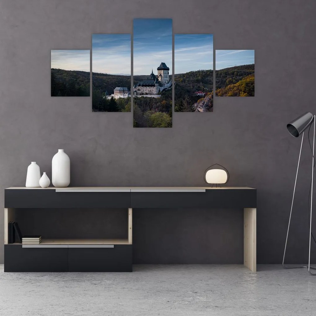 Obraz Karlštejn (125x70 cm)