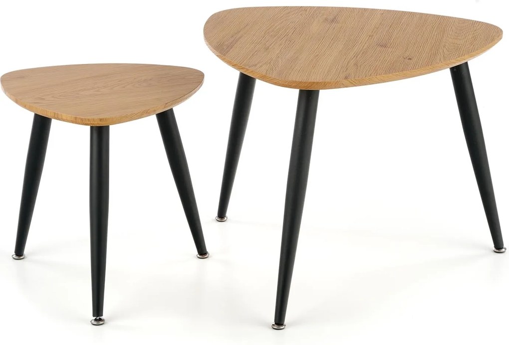 Komplet loftowych stolików do salonu Nicea 2