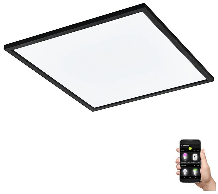 Eglo 900052 - LED ściemniane oświetlenie sufitowe SALOBRENA-Z LED/33W/230V czarn