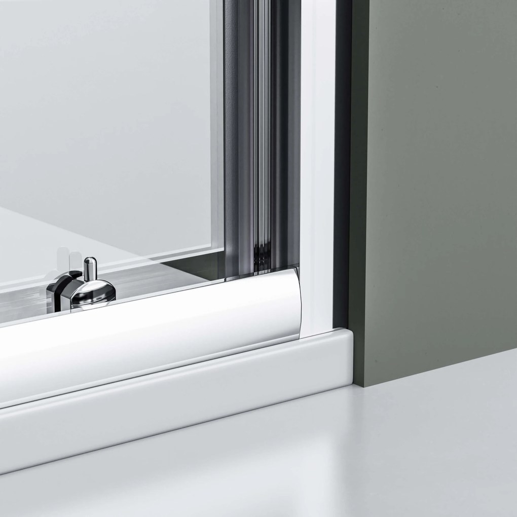 Drzwi prysznicowe przesuwne ze ścianką EX505