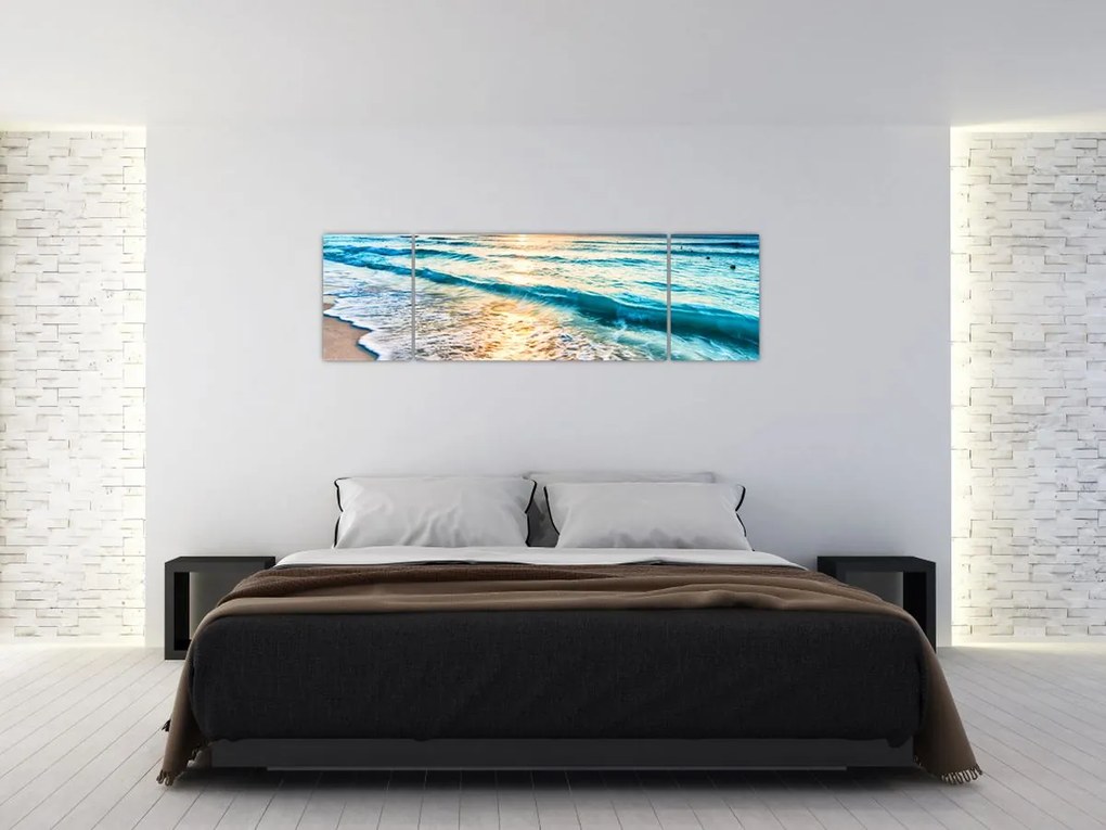 Obraz - Plaża morska (170x50 cm)
