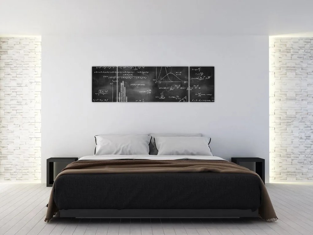 Obraz - Miłość do liczb (170x50 cm)