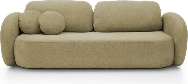 Sofa OLIO z funkcja spania i pojemnikiem OLIWKOWY ARAGON 35