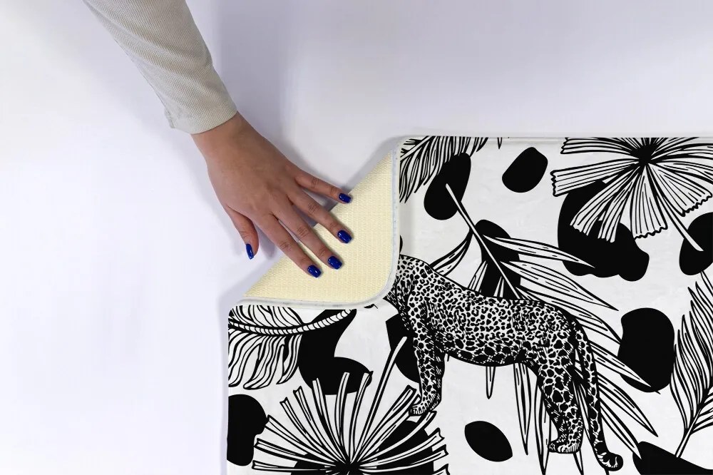 Dywanik łazienkowy Dywanik łazienkowy Lampart Sawanna