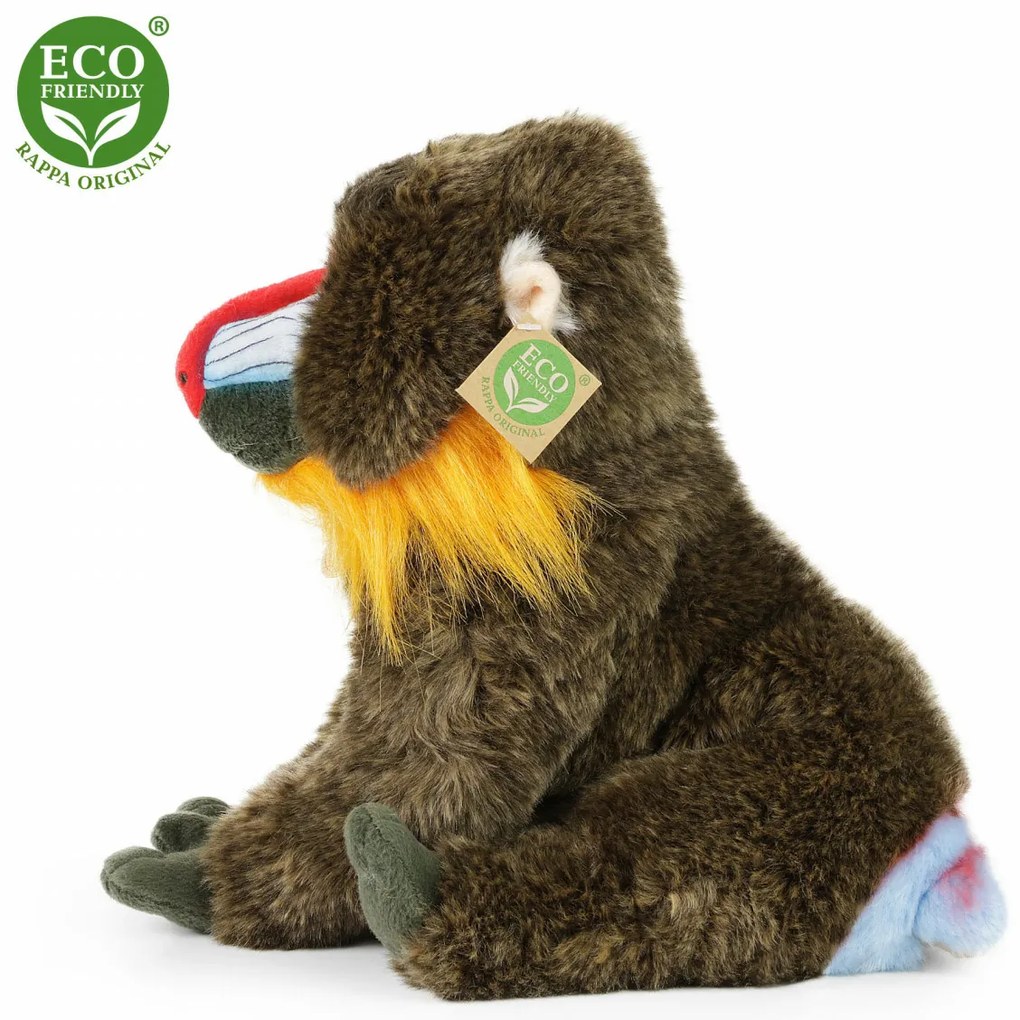 Rappa Pluszowy mandryl, 32 cm ECO-FRIENDLY