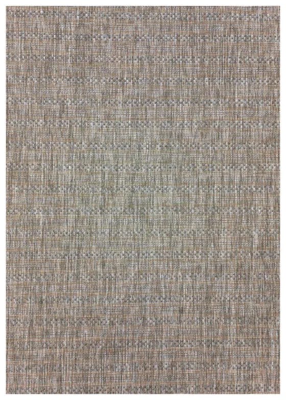 Dywan zewnętrzny Zagora Paseczki beżowy 80 cm x 250 cm