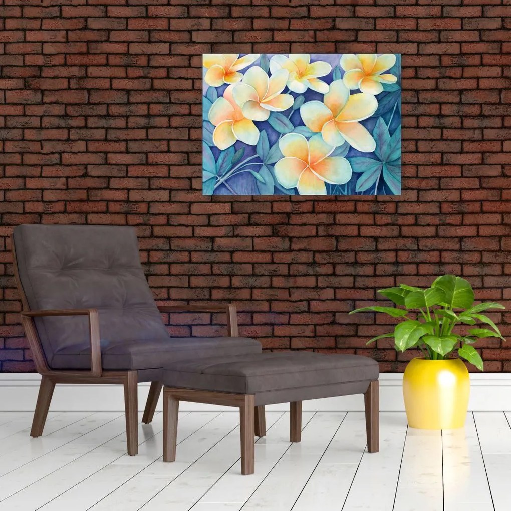 Obraz - Tropikalne krzewy (70x50 cm)