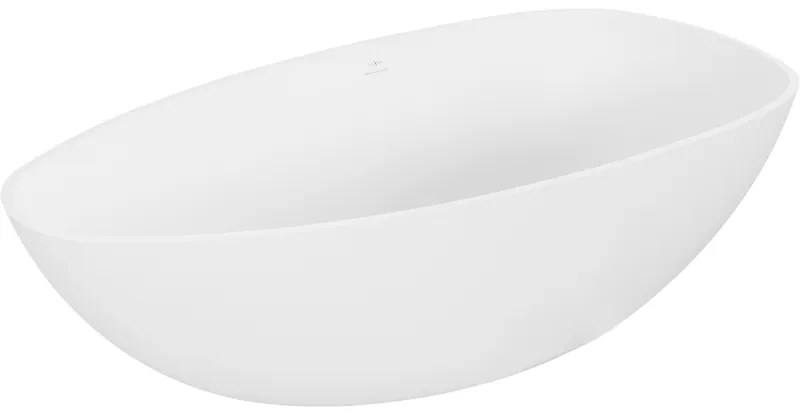 Mexen Imola wanna wolnostojąca z konglomeratu 160 x 81 cm, biała mat - 57281608000