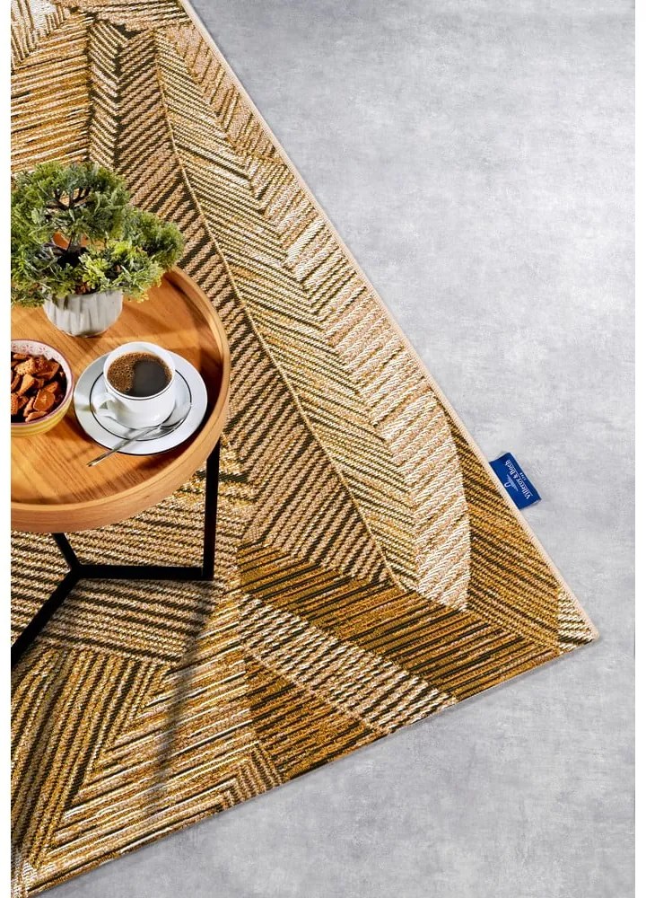 Dywan odpowiedni na zewnątrz w kolorze złota 120x180 cm Eugene – Villeroy&amp;Boch