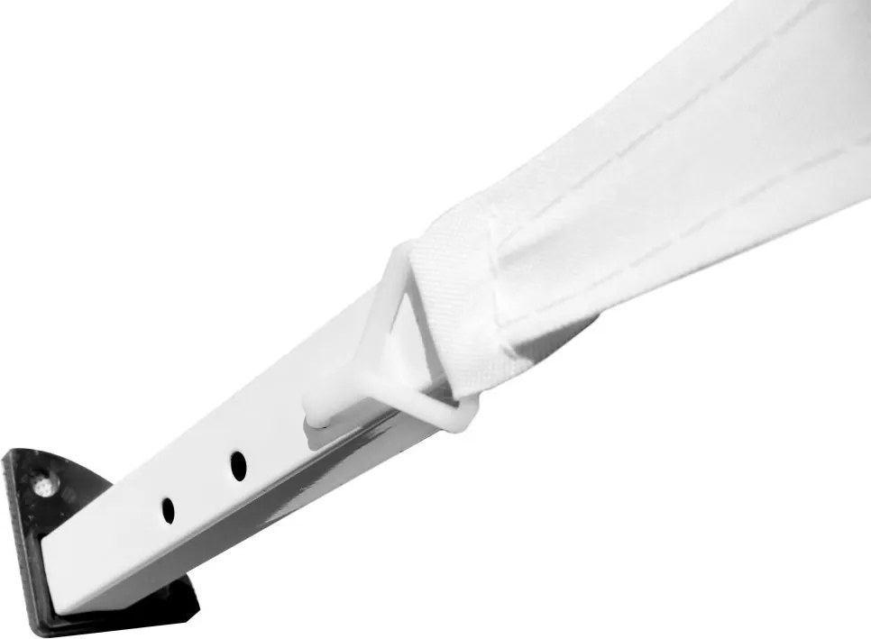 Pawilon handlowy automatyczny z torbą transportową Gardenia A-W, 3x3m, biały